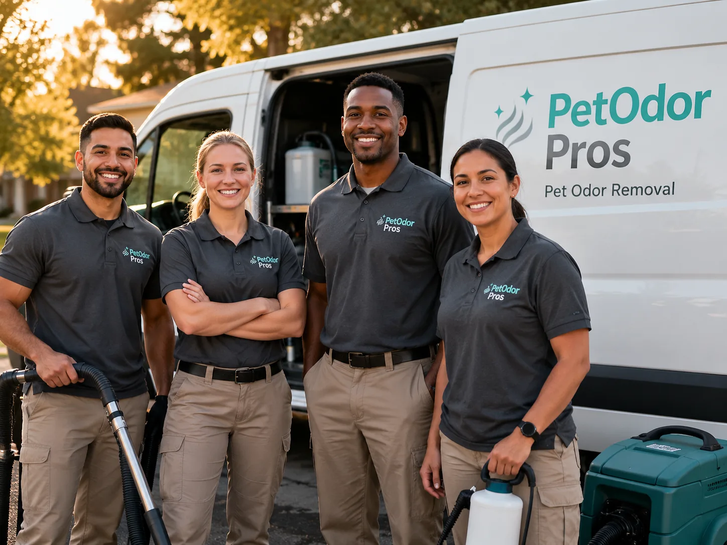 Pet Odor Removal team serving Cumming, IA